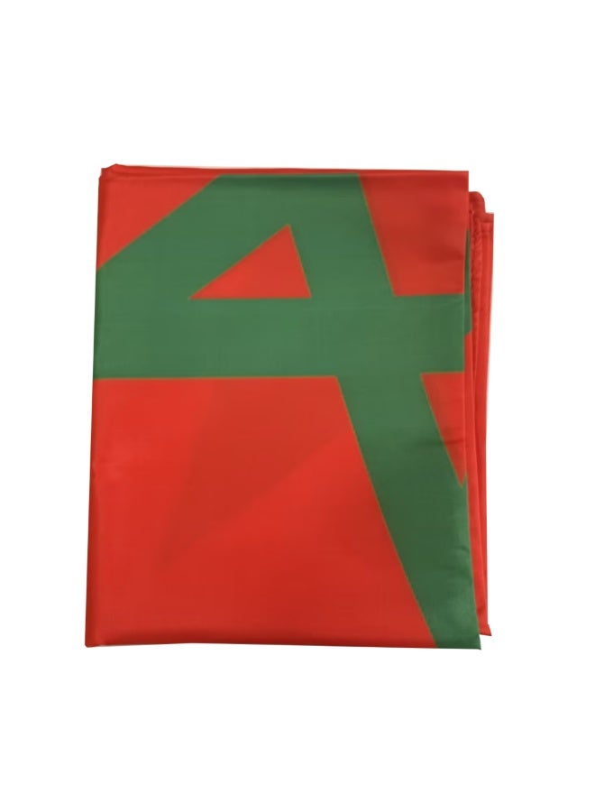 Stormflag Morocco Flag Wearable Flag Cape Suitable for Football Matches and Street Parties (90x150cm/3x5 ft) - Image 4